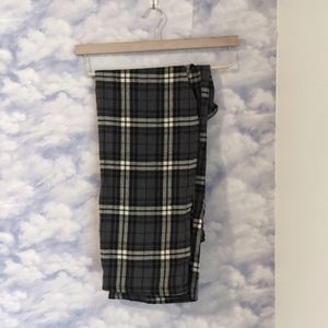US Polo Flannel Pajamas Size L Charcoal